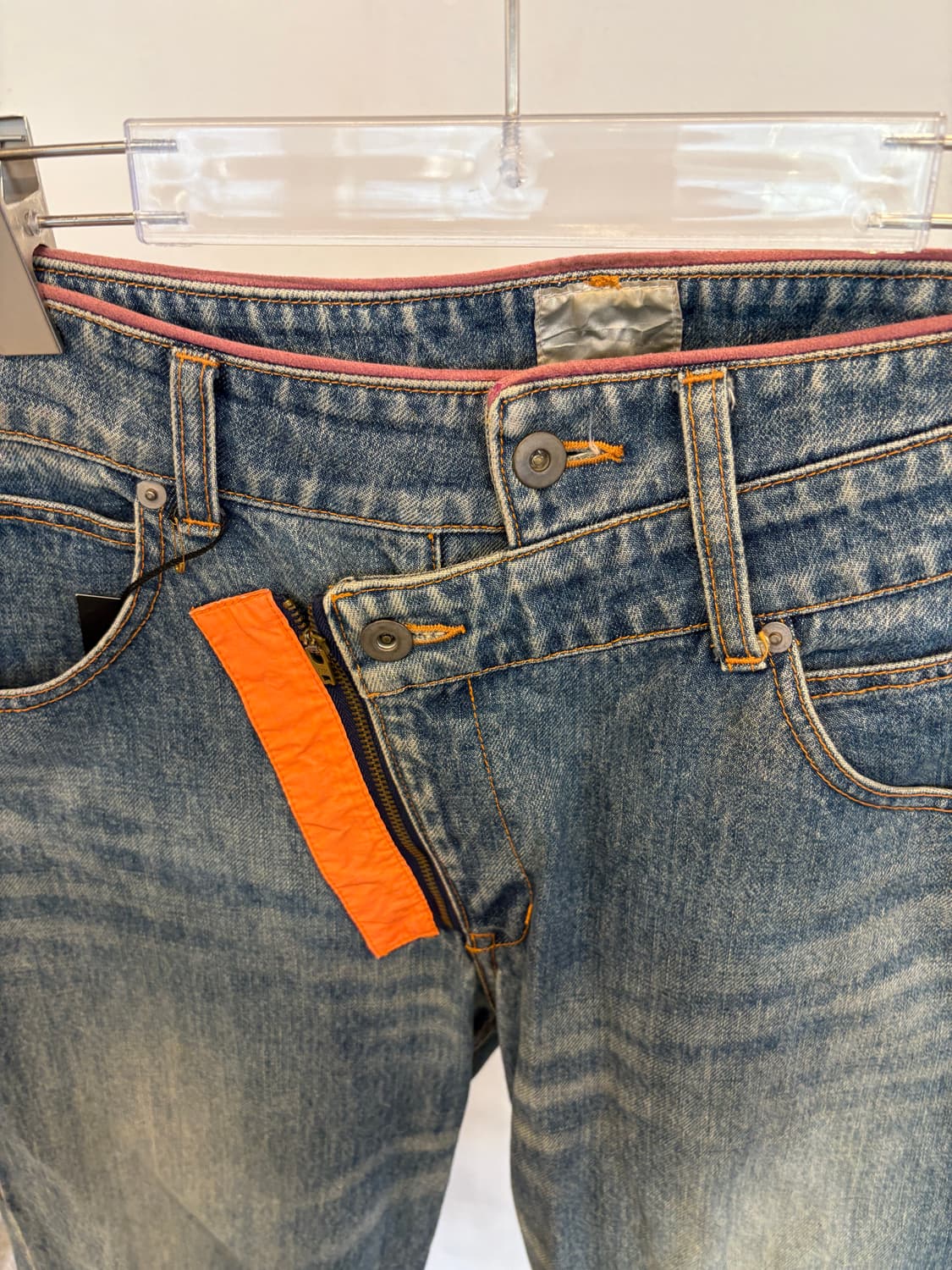 Vintage double button denim 상품이미지2