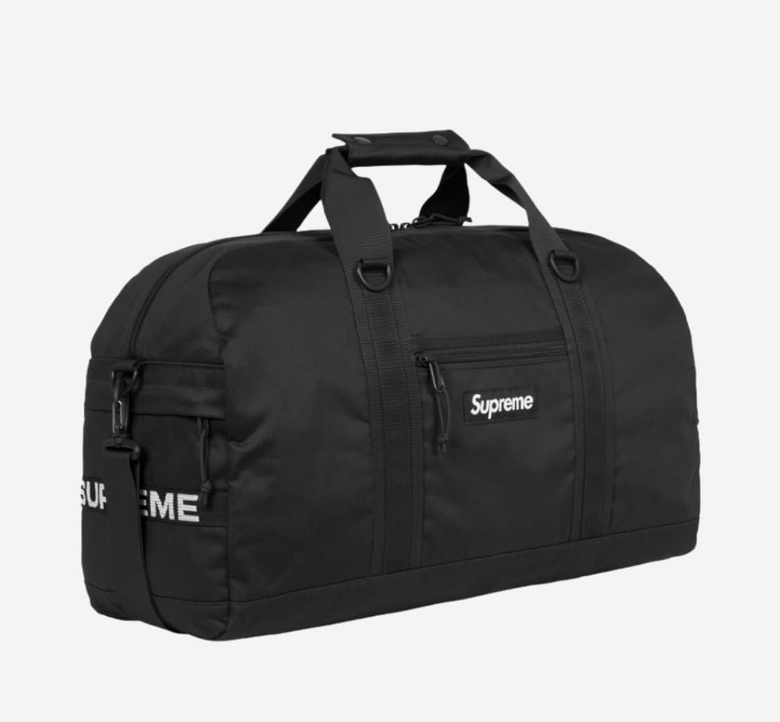 Supreme Field Duffle Bag Black 상품이미지1