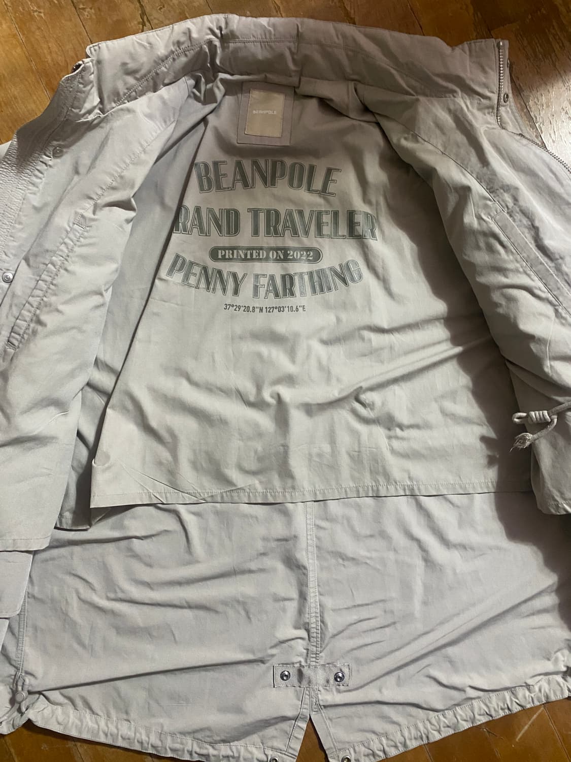 빈폴 남성 코트형 자켓L (105) 상품이미지5