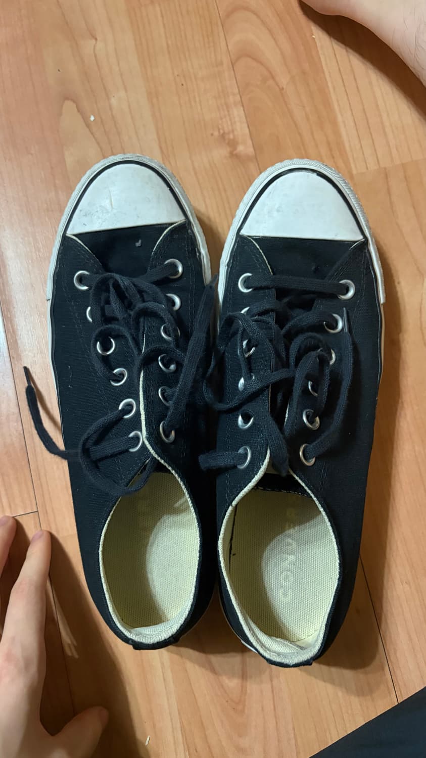 컨버스 척 테일러 올스타 리프트 로우 블랙 260 상품이미지2