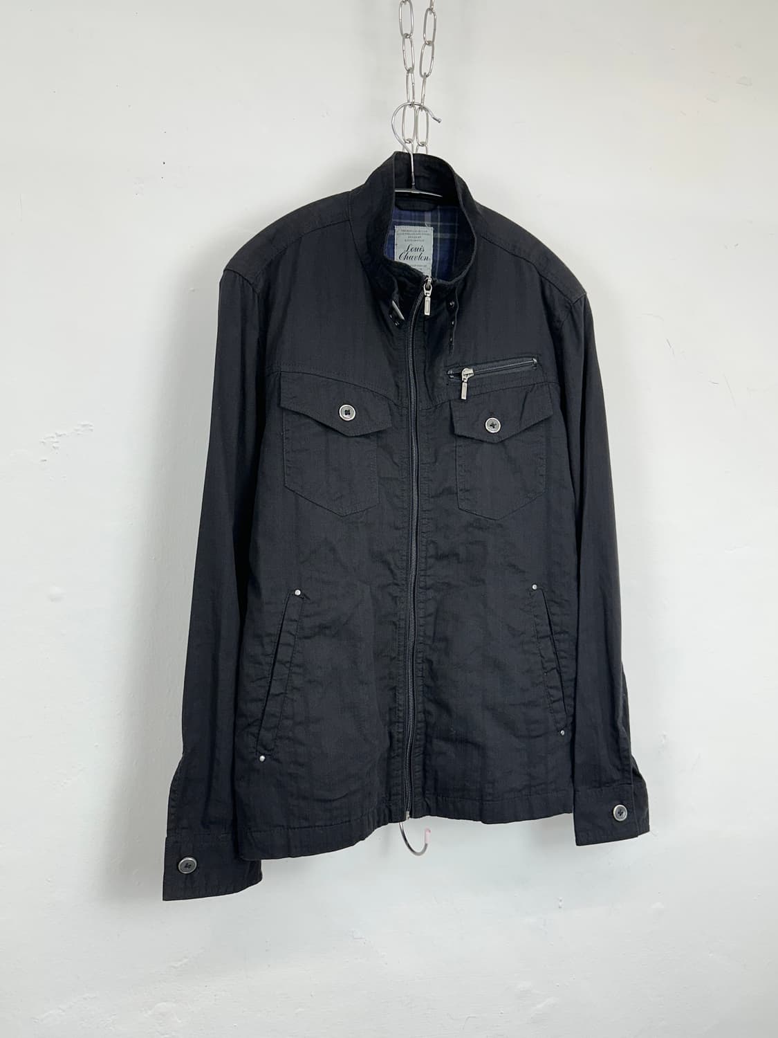 Louis Chavlon Stand Collar Zip-Up Jacket 상품이미지2