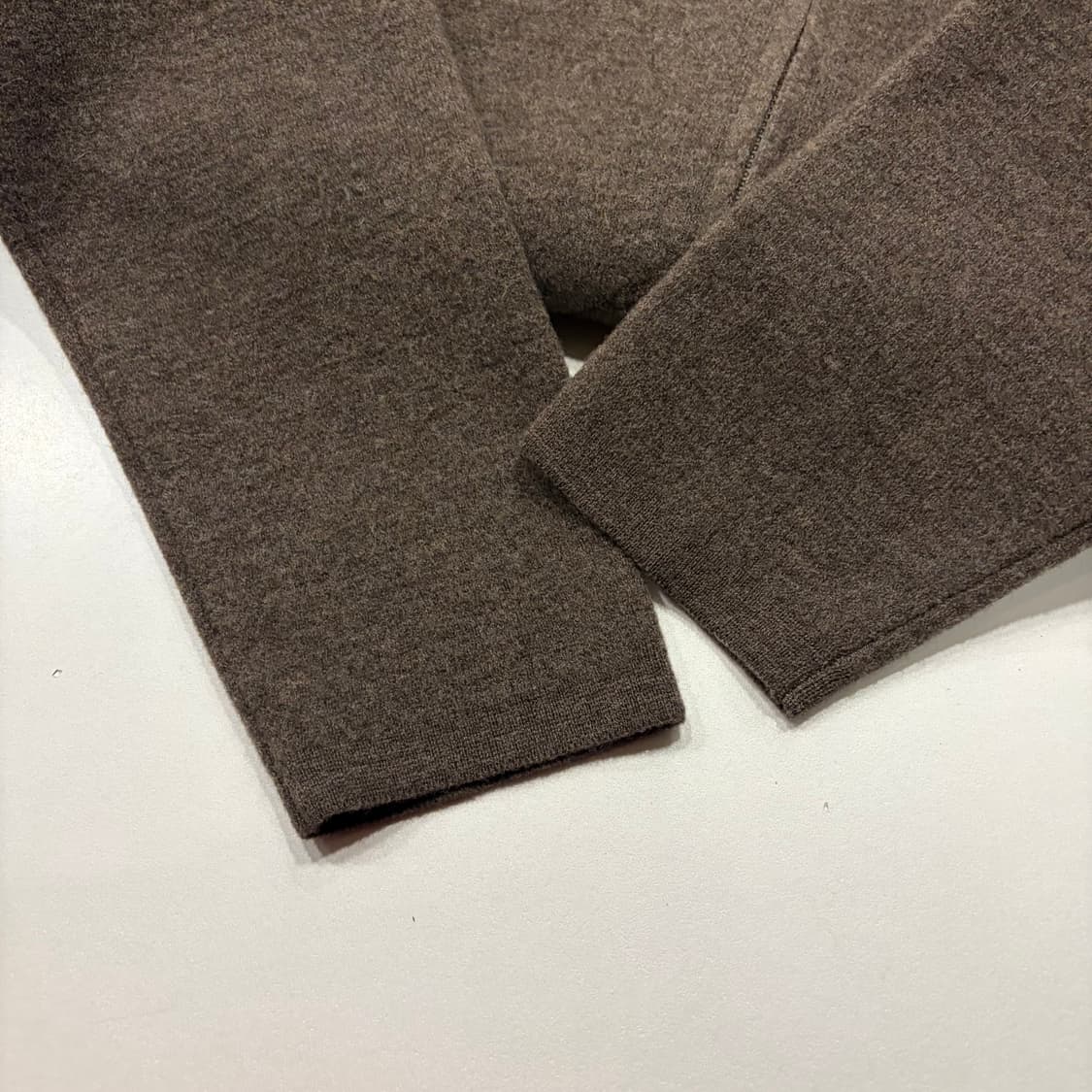 [S] 유니클로 C라인 울 블랜드 브라운 집업 자켓 새상품 C963 상품이미지7