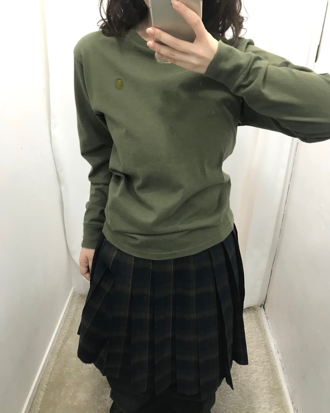 Bape khaki Saru Long Sleeves 상품이미지3