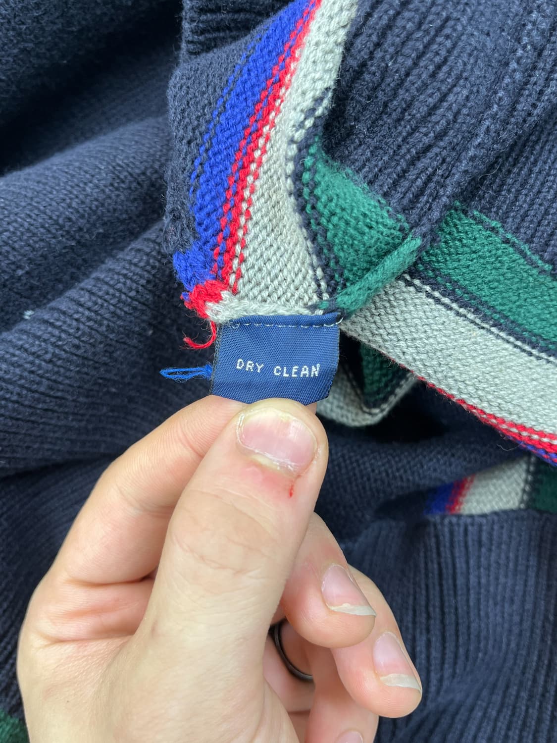 폴로랄프로렌 멀티 스트라이프 카라넥 니트 상품이미지6