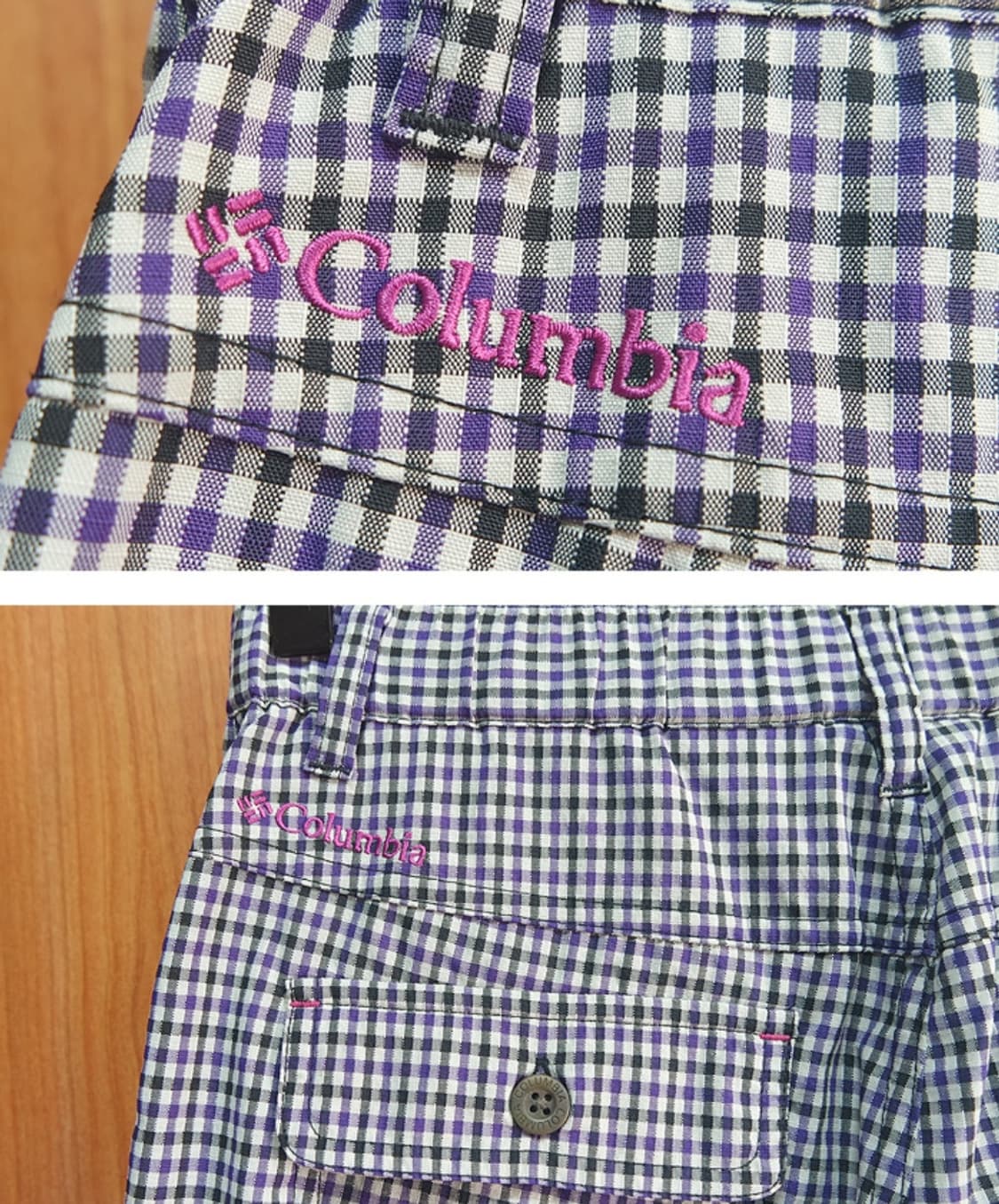 columbia 콜롬비아 체크 반바지 상품이미지6