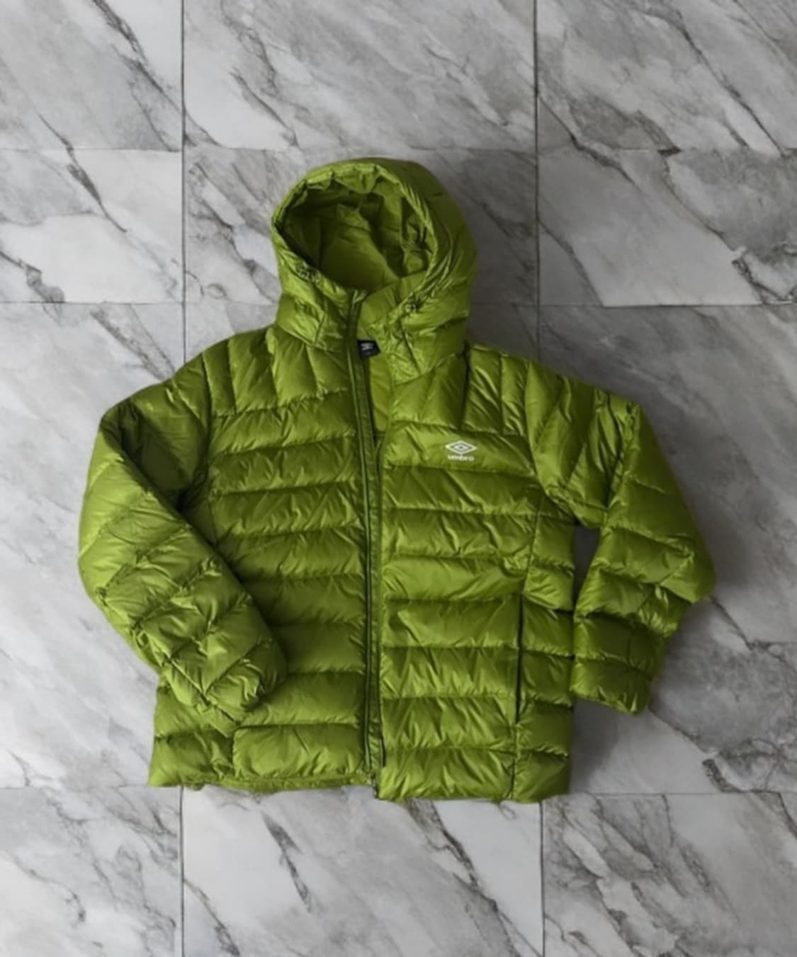 엄브로 페더플렉스 경량 후드형 다운 자켓 올드 그린 상품이미지7