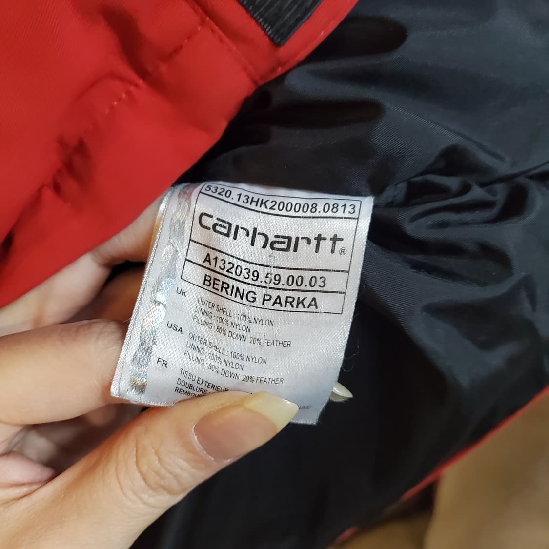 칼하트 포켓 덕다운 패딩  상품이미지6