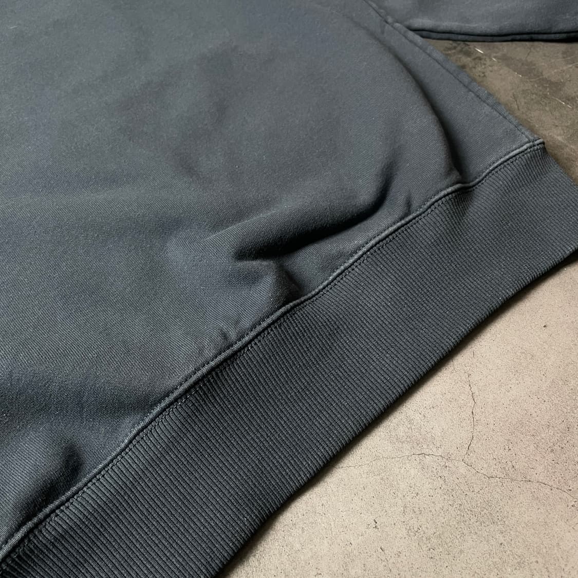 CARHARTT 칼하트 빈티지 네이비 하프집업 기모후드티 A00477 상품이미지7