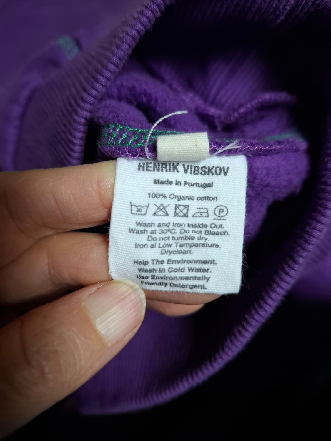 헨릭 빕스코브 맨투맨 보라  상품이미지5