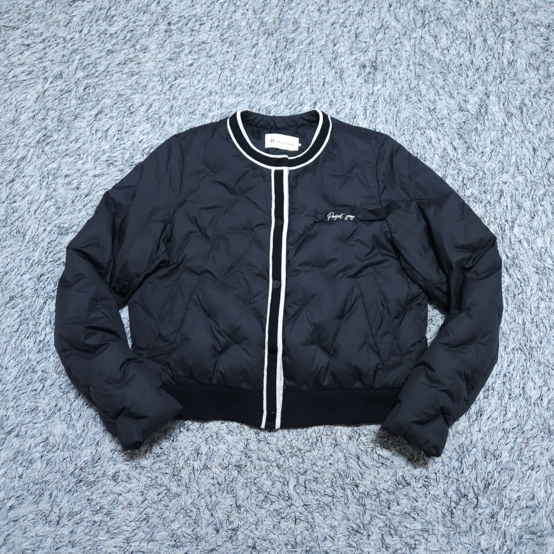 잇미샤) 82-160 크롭패딩 다운숏패딩 구스다운 / 왕눈이샵 상품이미지1