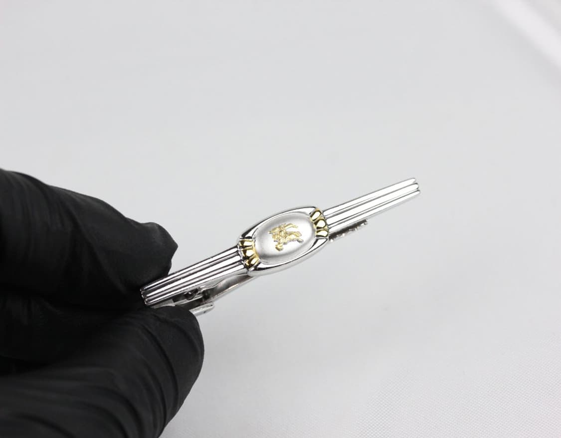 버버리 A등급 5.7cm 남자 명품 넥타이핀 빈티지 상품이미지5