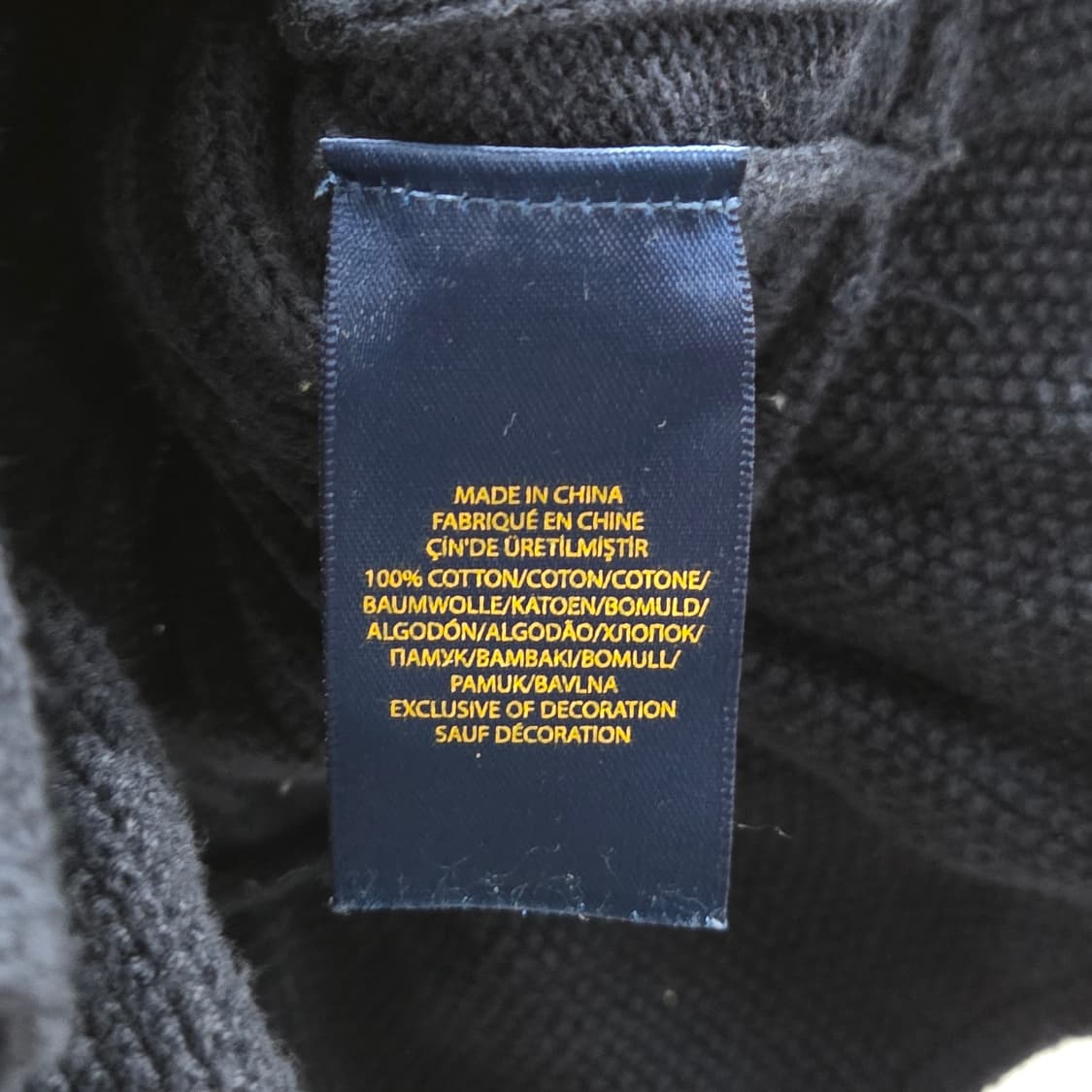 폴로랄프로렌 여아 케이블 니트 가디건 네이비 5 상품이미지4