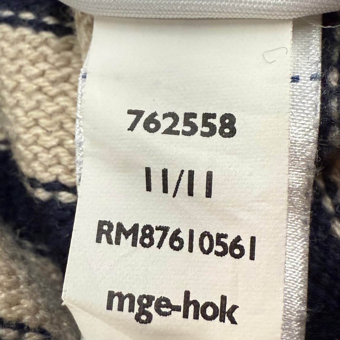 타미힐피거 카라 스트라이프 단가라 니트  상품이미지7