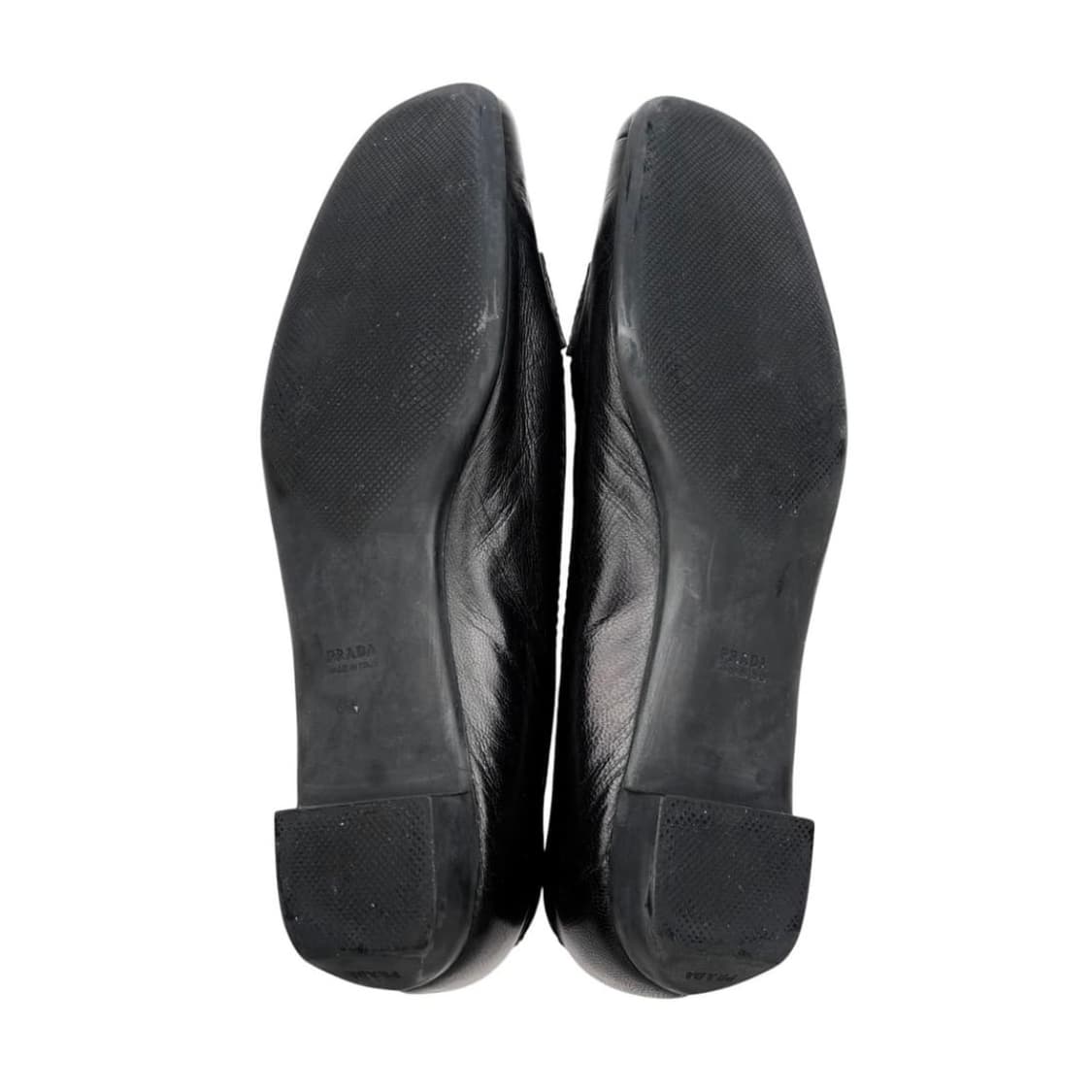 프라다 37.5 삼각 로고 플랫 로퍼 . 초콜릿 상품이미지6