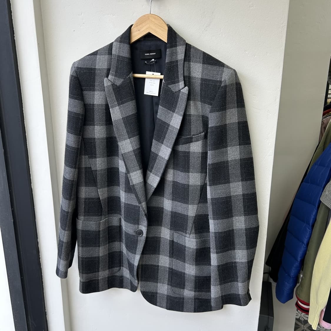 15990 - 이자벨마랑 체크 블레이저 자켓 상품이미지2