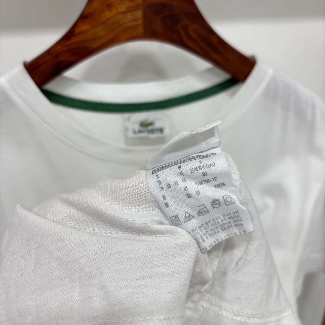  Lacoste 로고 반팔티  상품이미지5