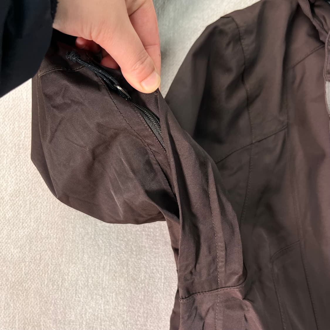100 노스페이스 브라운 하이벤트 바람막이자켓 상품이미지4