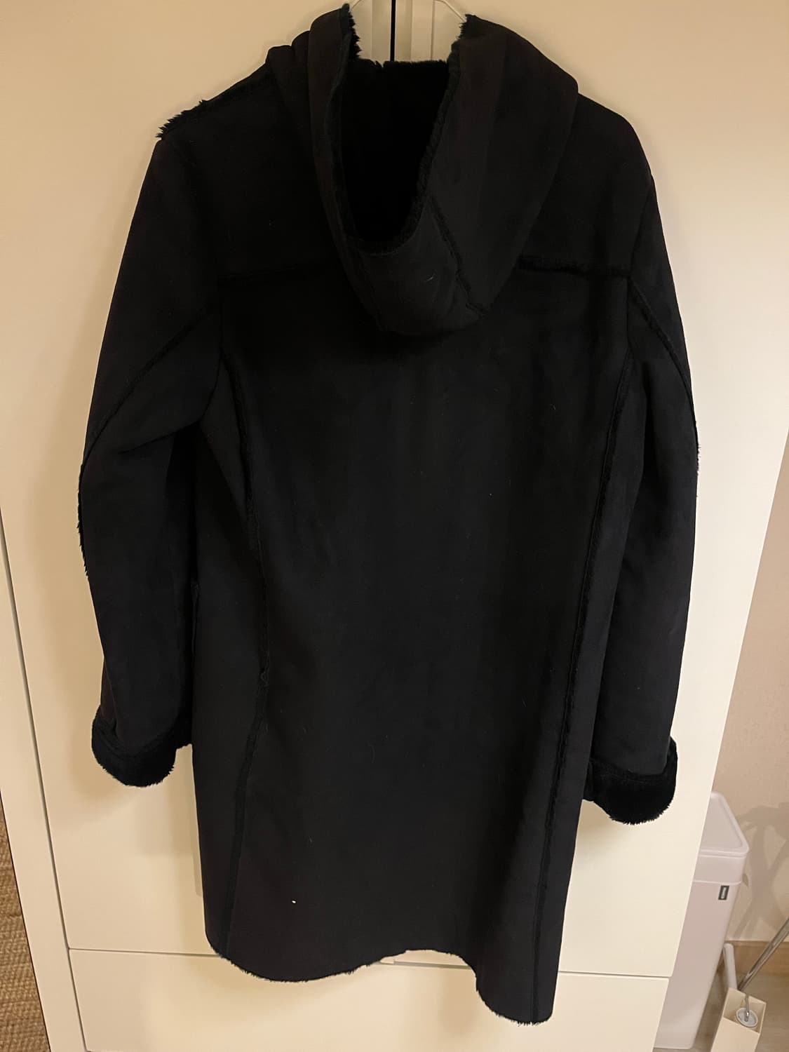 Ilda Woo Young Mi 우영미 후드 더플 무스탕 코트 상품이미지3