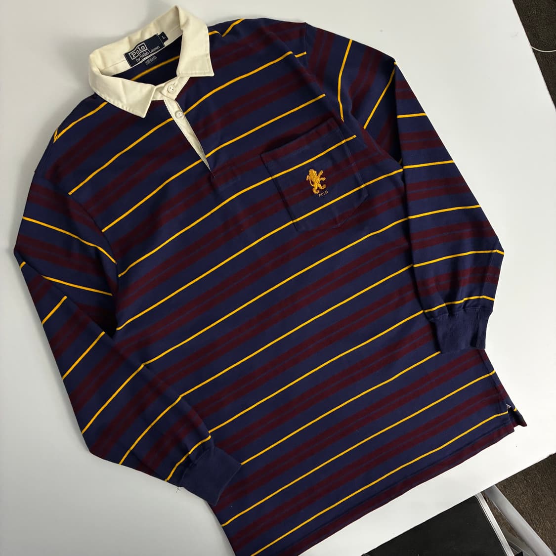 Polo 폴로 랄프로렌 포켓polo 라이온 럭비티 상품이미지2