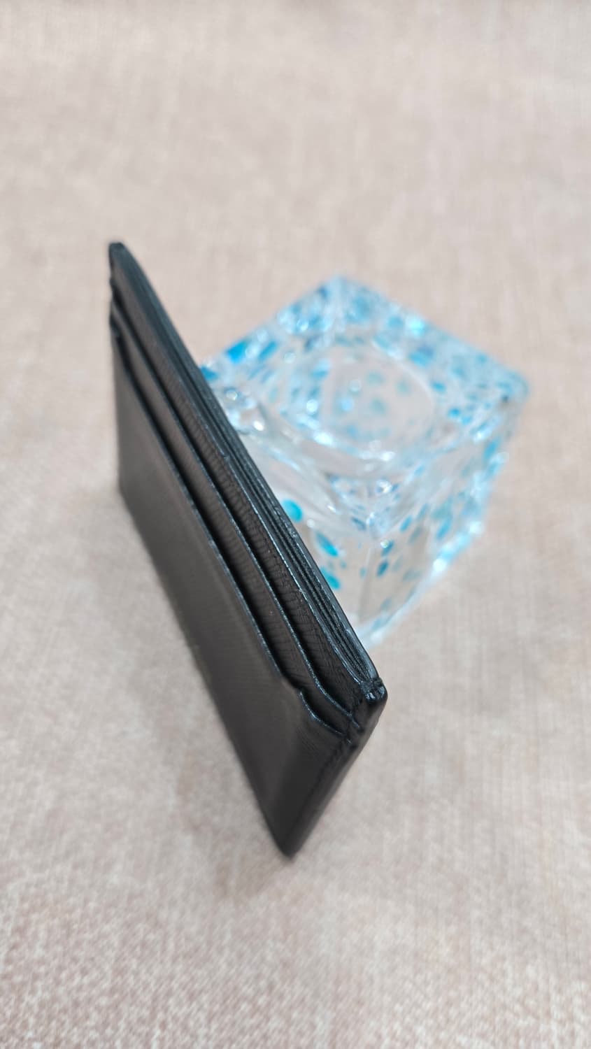 루이까또즈 남녀공용 카드지갑 명합지갑 블랙레더 상품이미지6