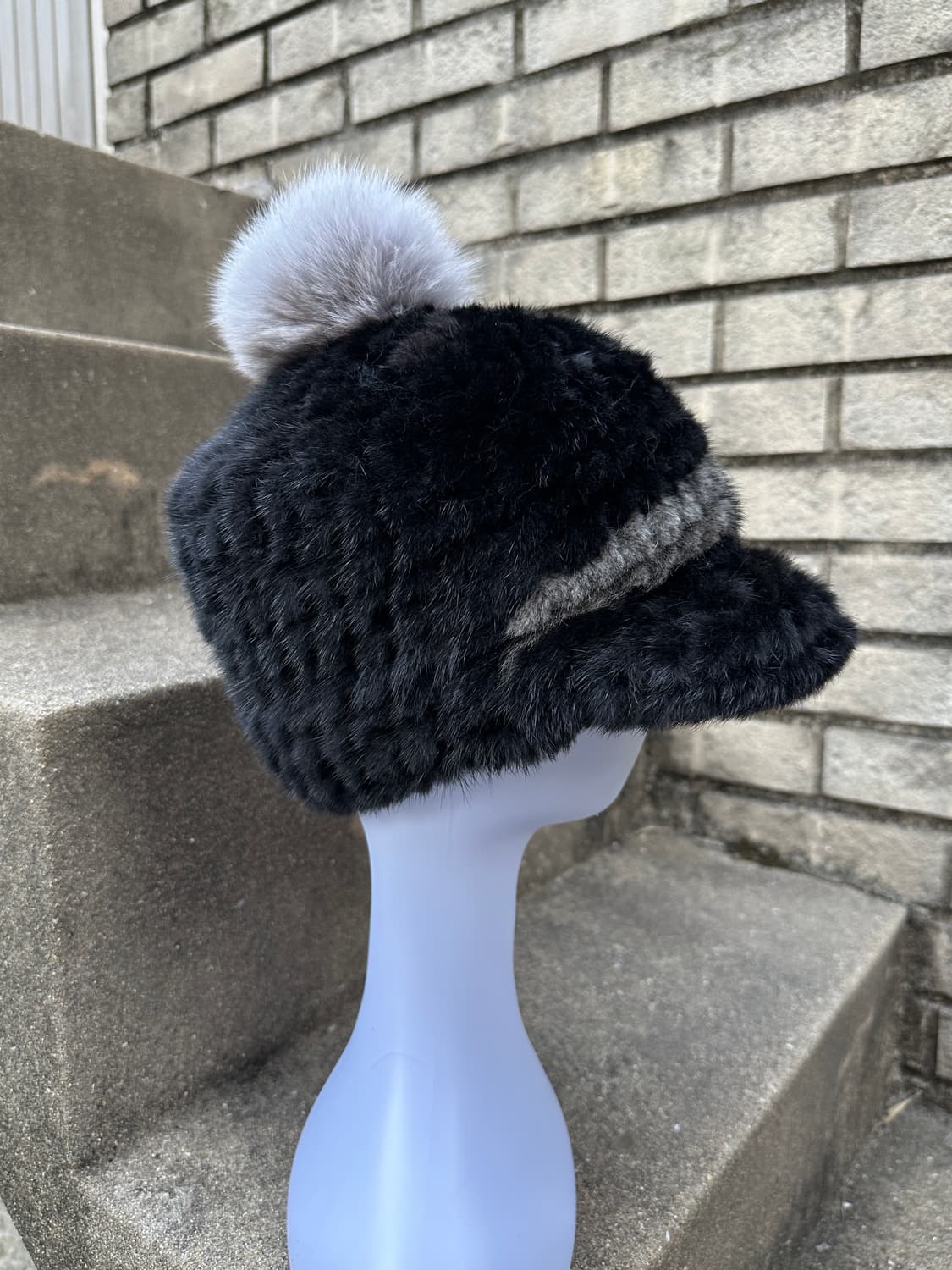 Fur knit cap 상품이미지6