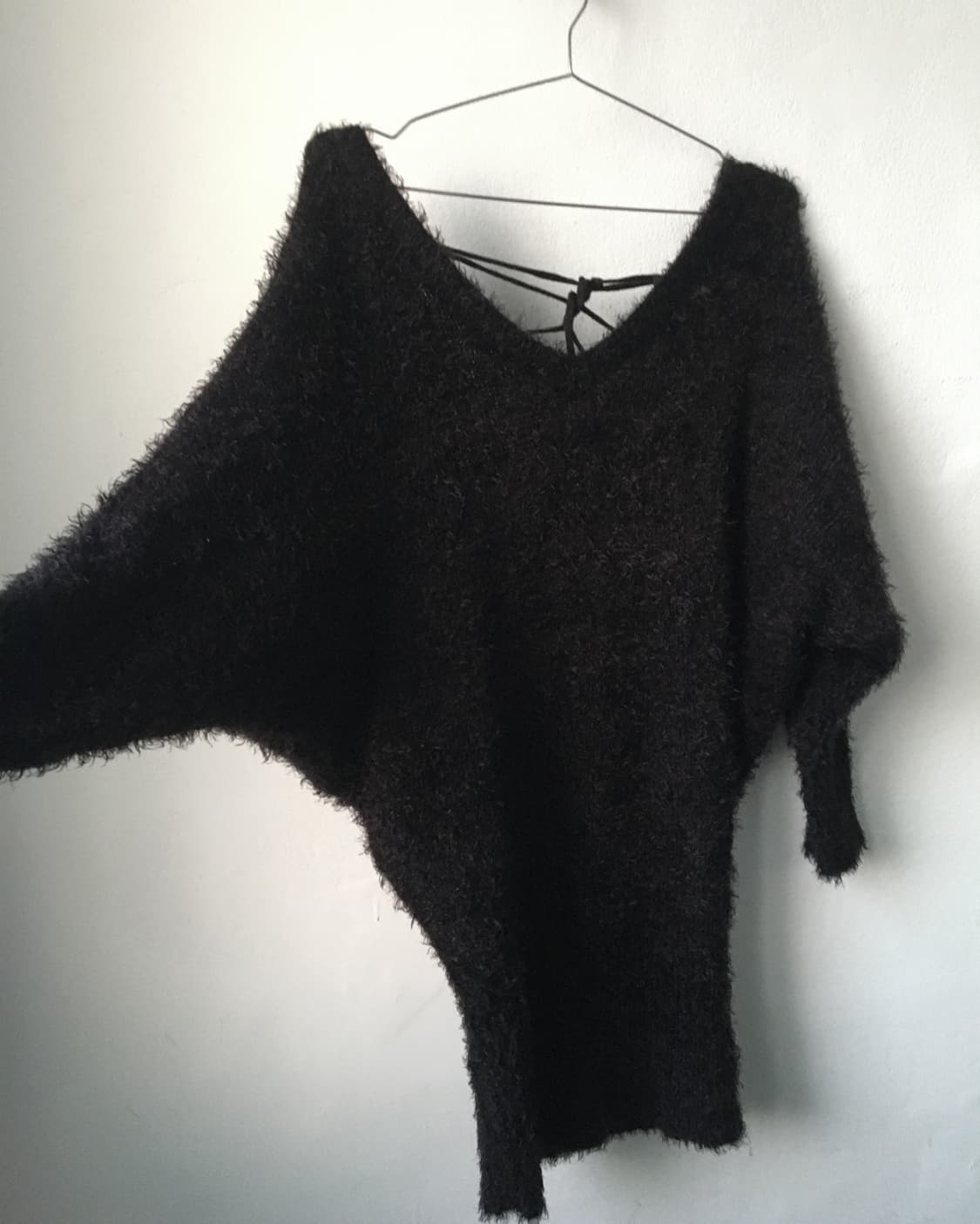 Lace up point fluffy onepiece 상품이미지3