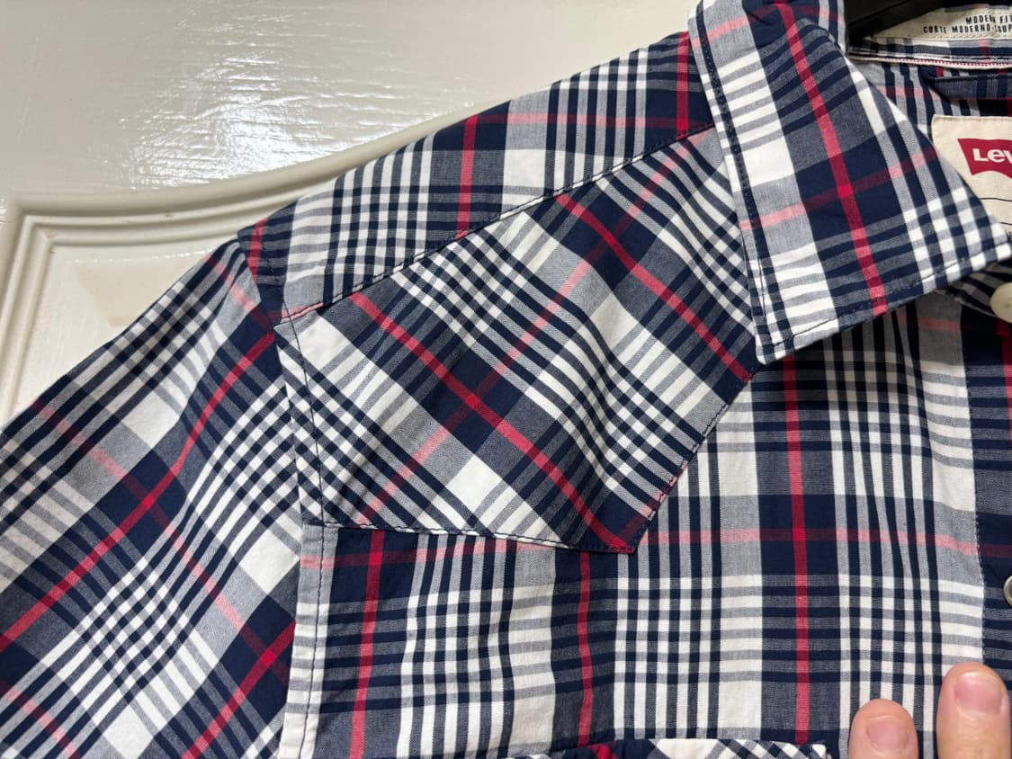 리바이스 웨스턴셔츠 새제품 95 상품이미지3