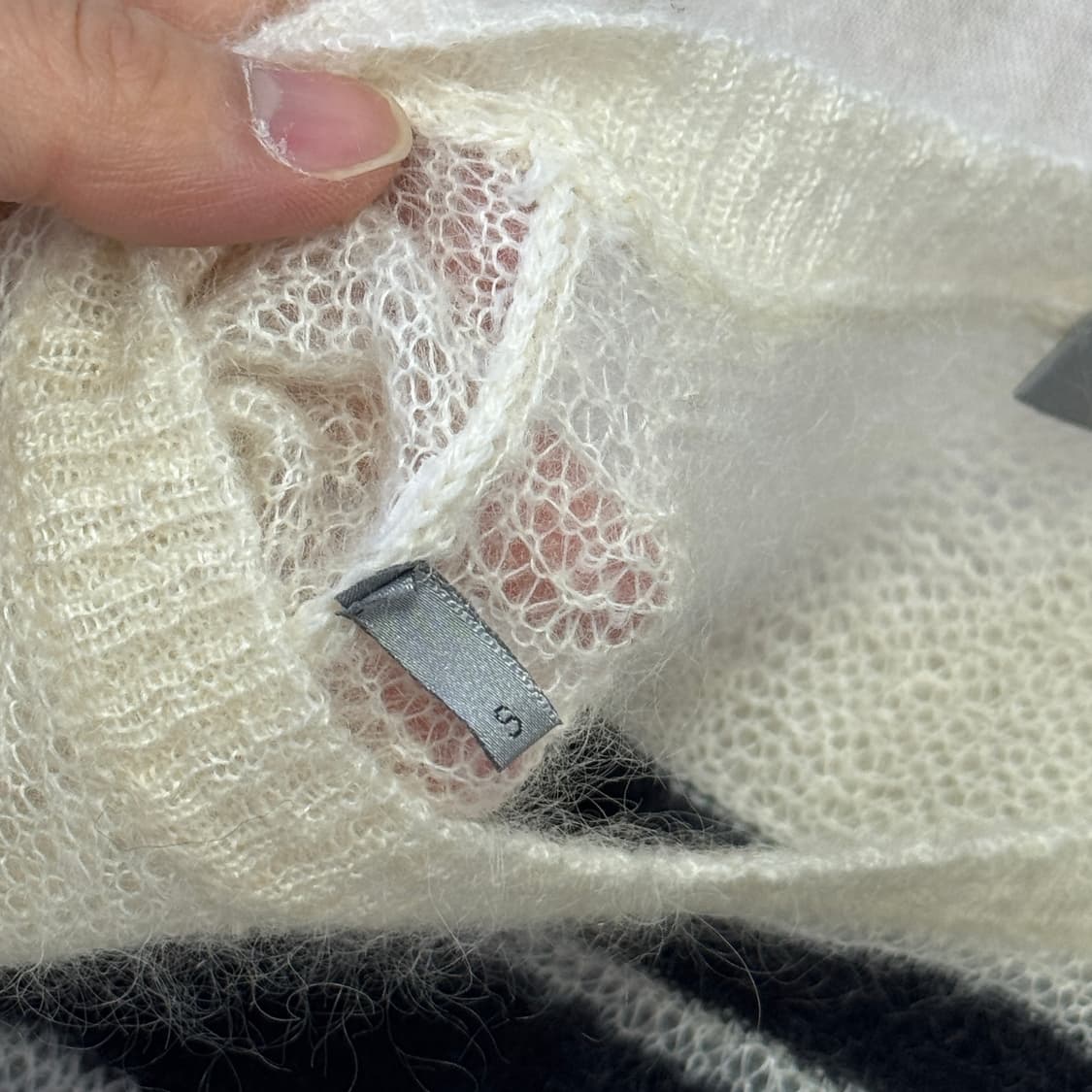 디올옴므 07A/W "Navigate" 모헤어 니트 S 상품이미지6