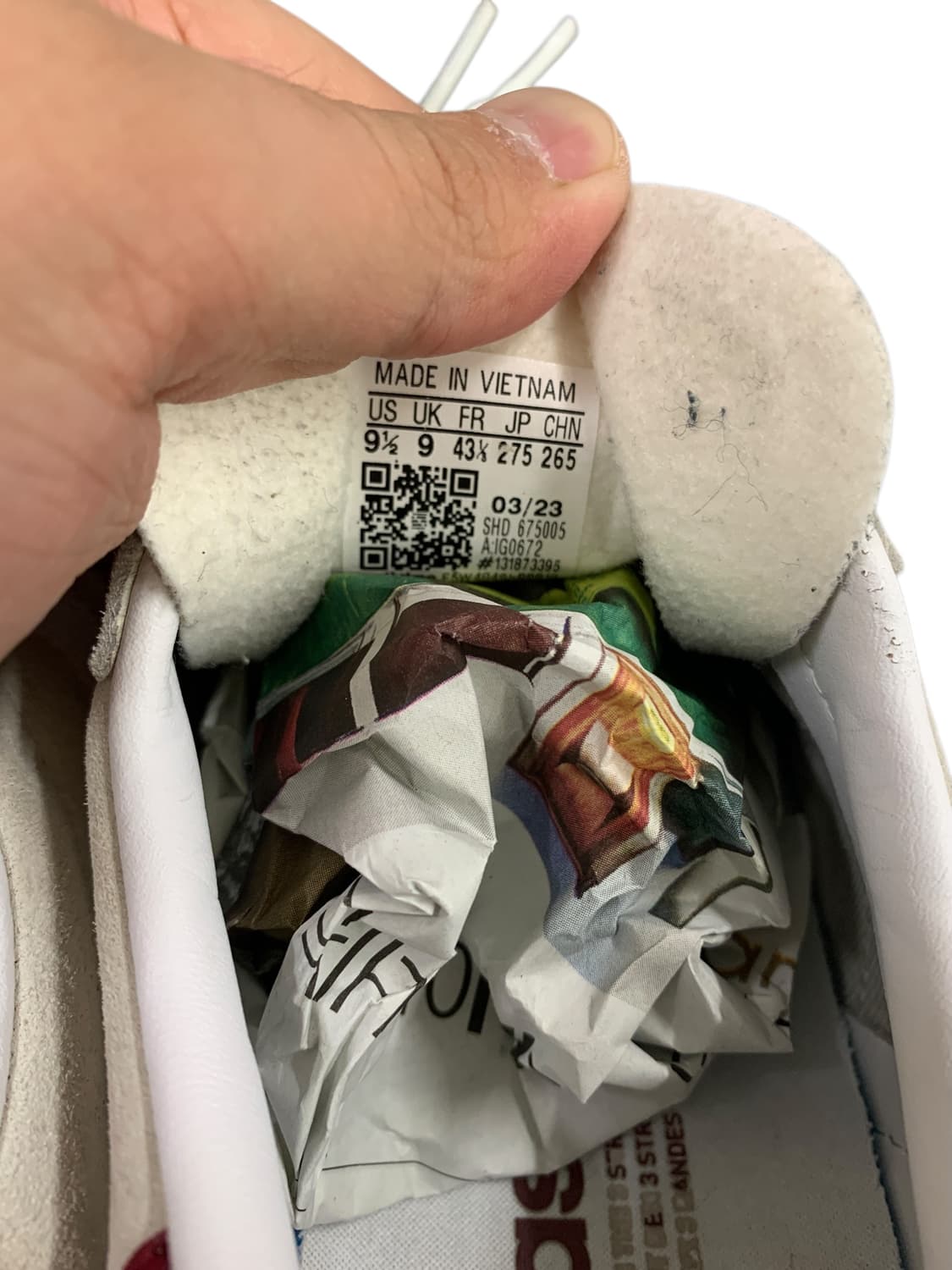 아디다스 가젤 알루미늄 컬리지에이트 버건디 275 상품이미지8