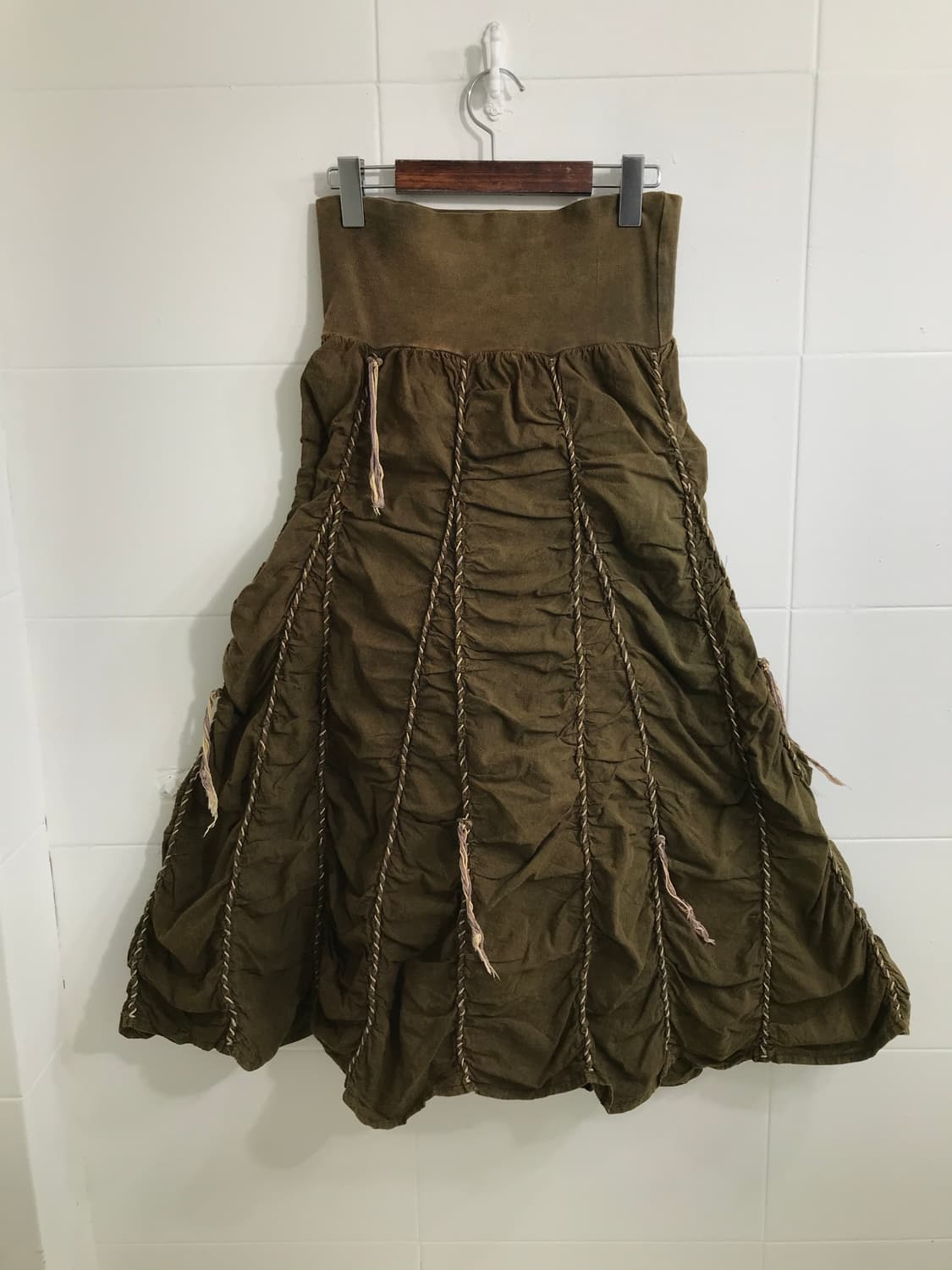 빈티지 브라운 페미닌 모리 그런지 코디 세트 상품이미지7