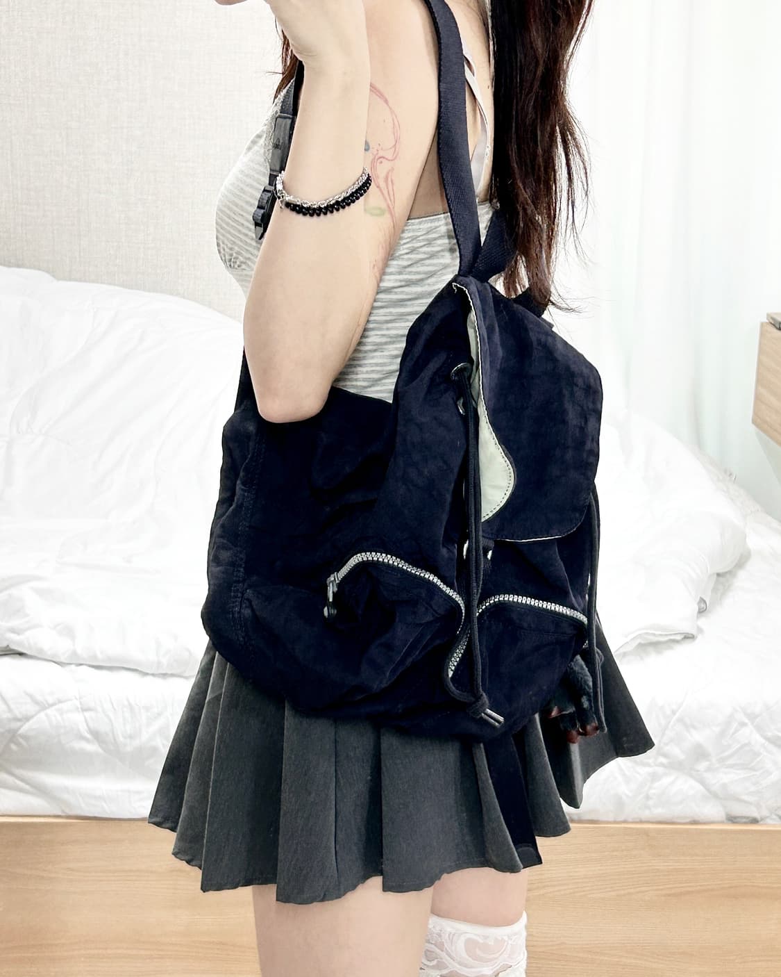 키플링 네이비 미니 백팩 상품이미지5