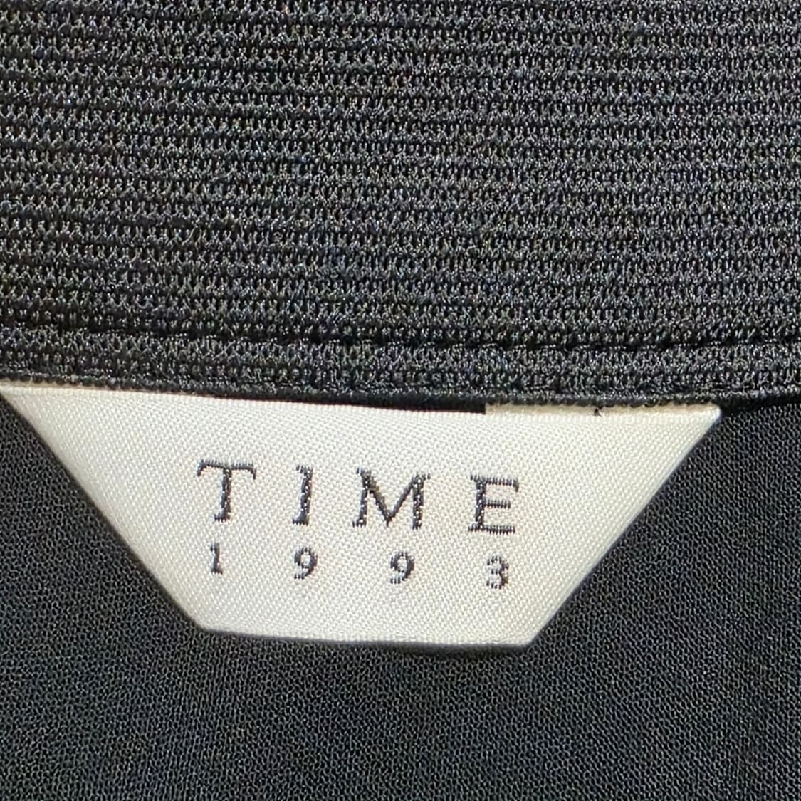 1057 한섬 TIME 타임 블랙 롱 스커트 61-90 / 슬림핏 롱치마 상품이미지6