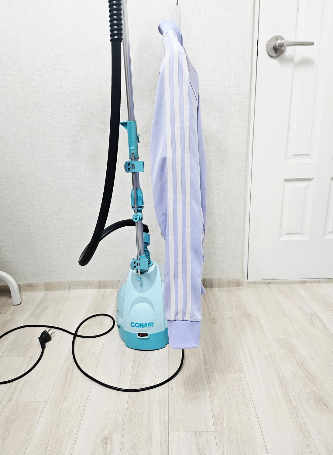 (95)M☆초대장급☆아디다스 슈퍼스타 바이올렛 라벤더[연보라] 트랙탑져지 상품이미지5