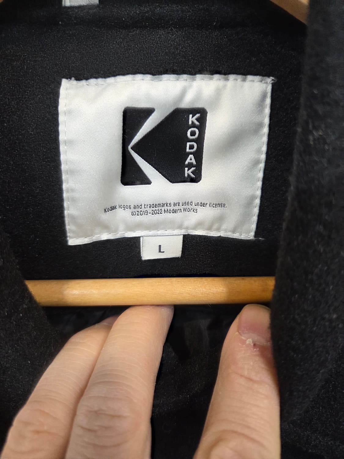 코닥 코다컬러 울 바시티자켓 L 상품이미지3