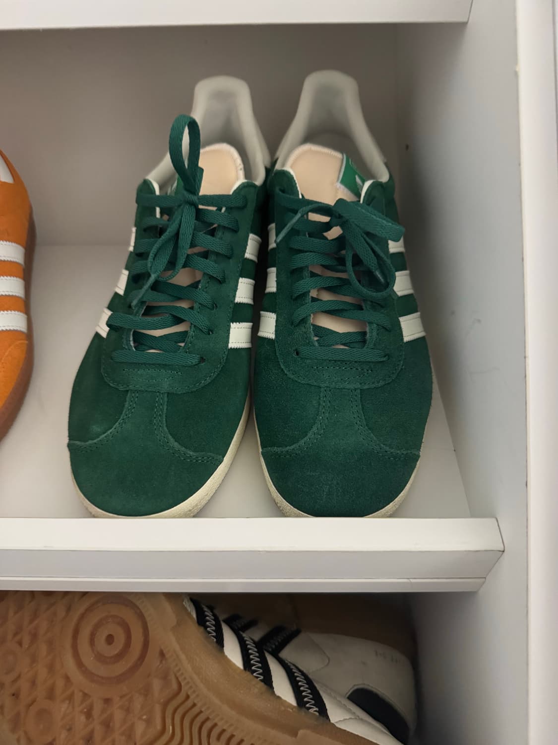 아디다스 가젤 다크 그린 크림화이트 270 상품이미지5