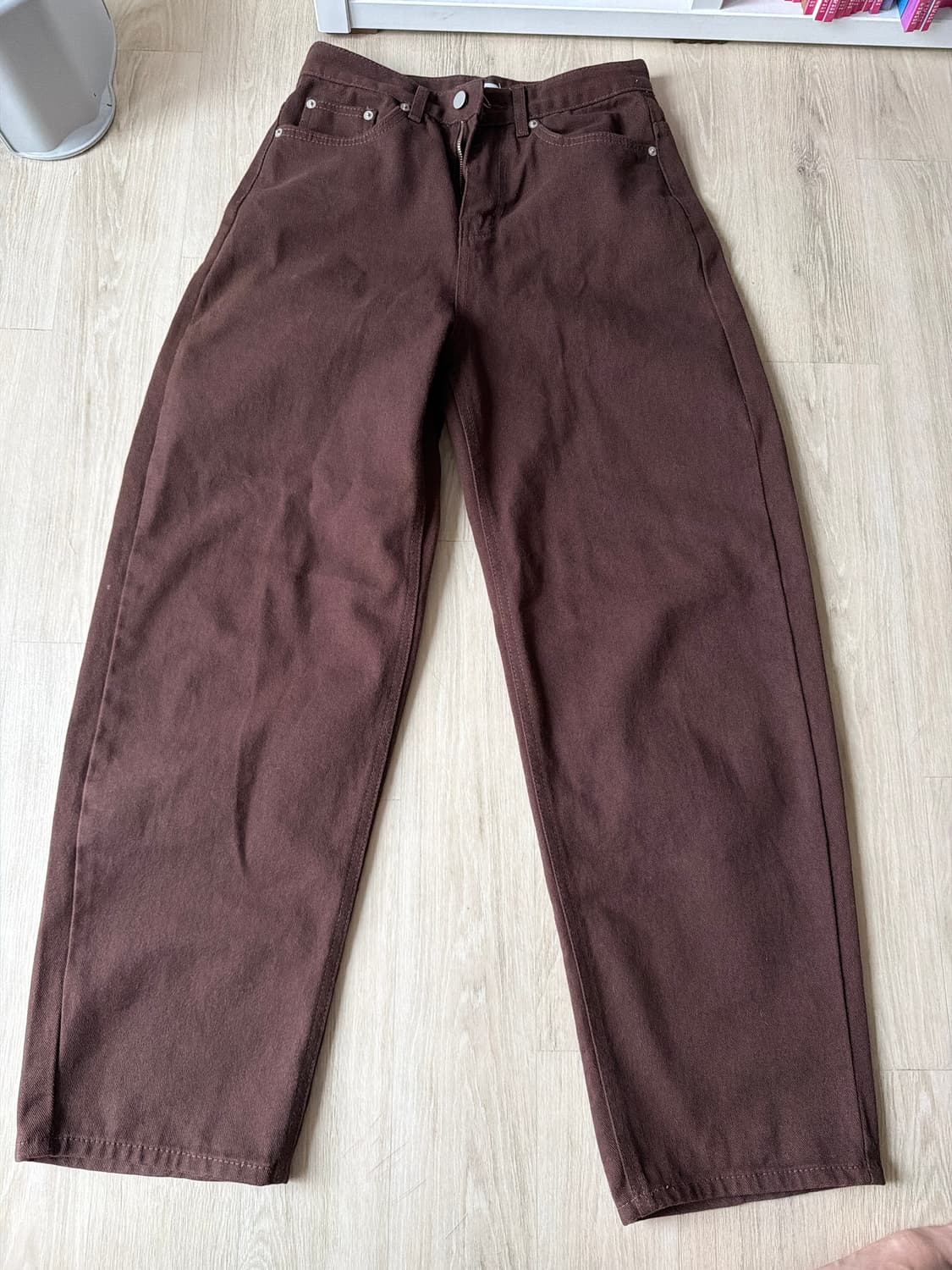 커브드 데님팬츠 상품이미지1