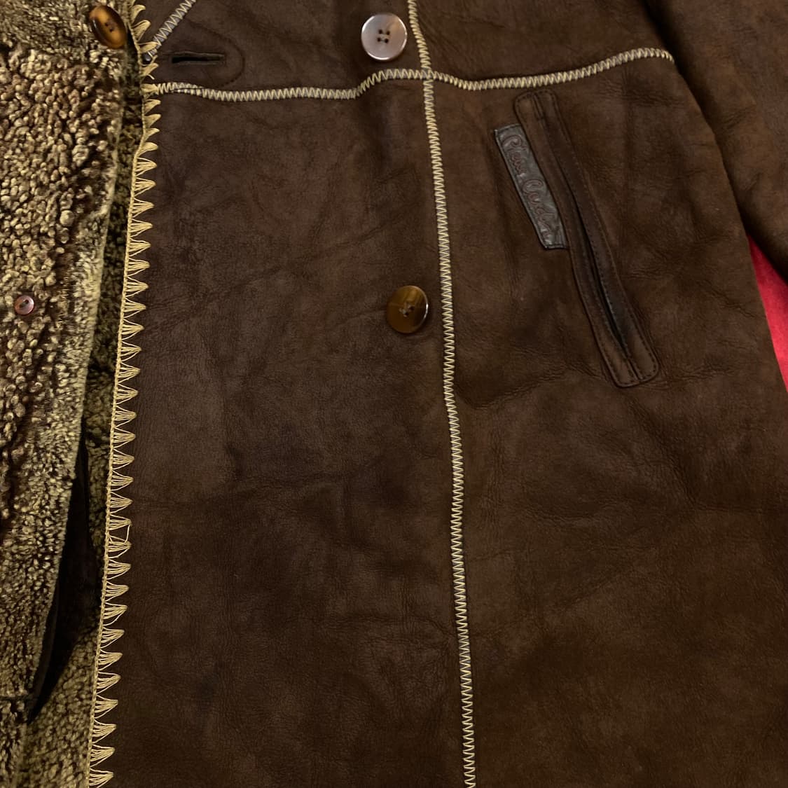 피에르가르뎅 양가죽 무스탕 여성 66  상품이미지6