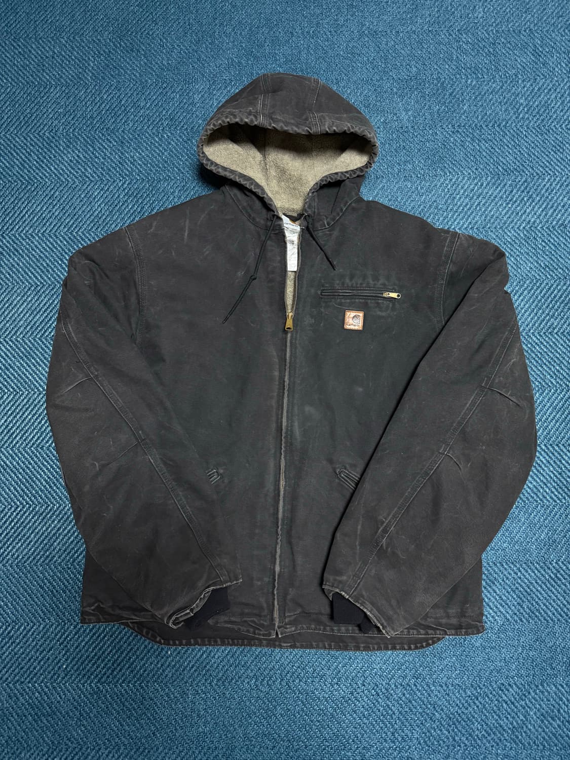 칼하트 j141 시에라 디트로이트 자켓 BLK 2xl 상품이미지1