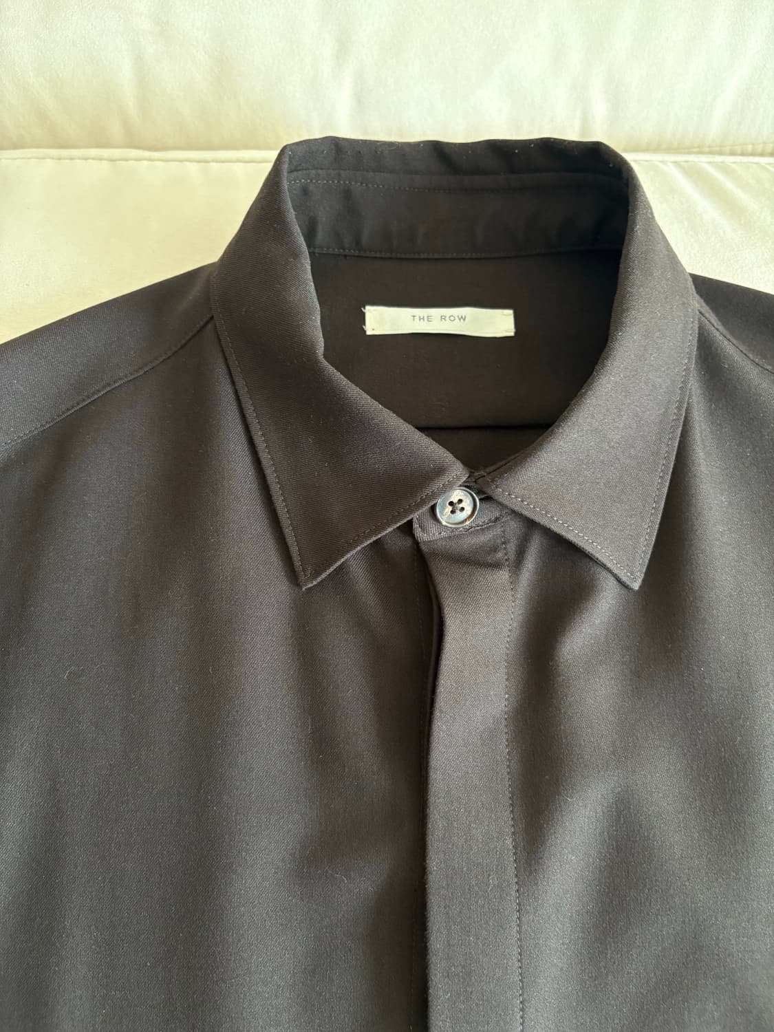 [L] 더로우 zach shirt wool 상품이미지3