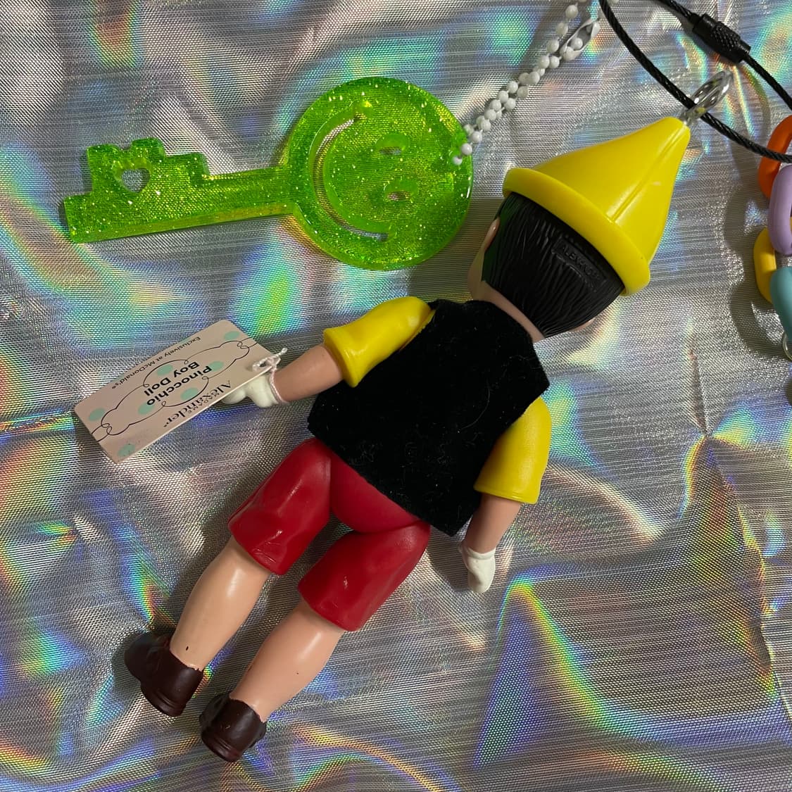 빈티지 피노키오 맥마담 인형키링 상품이미지6