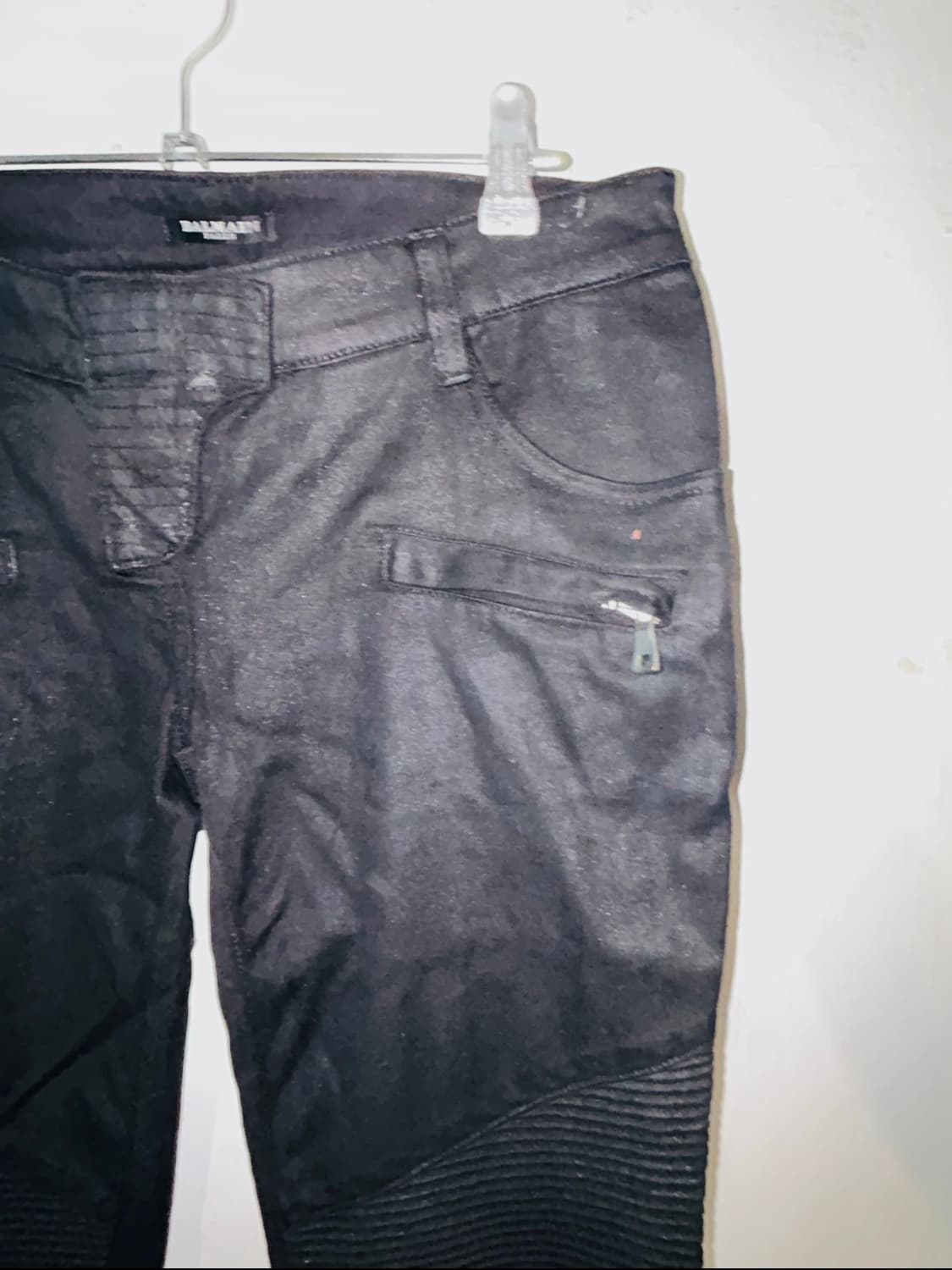 발망 데카르넹 시즌 코팅 바이커 팬츠 상품이미지2