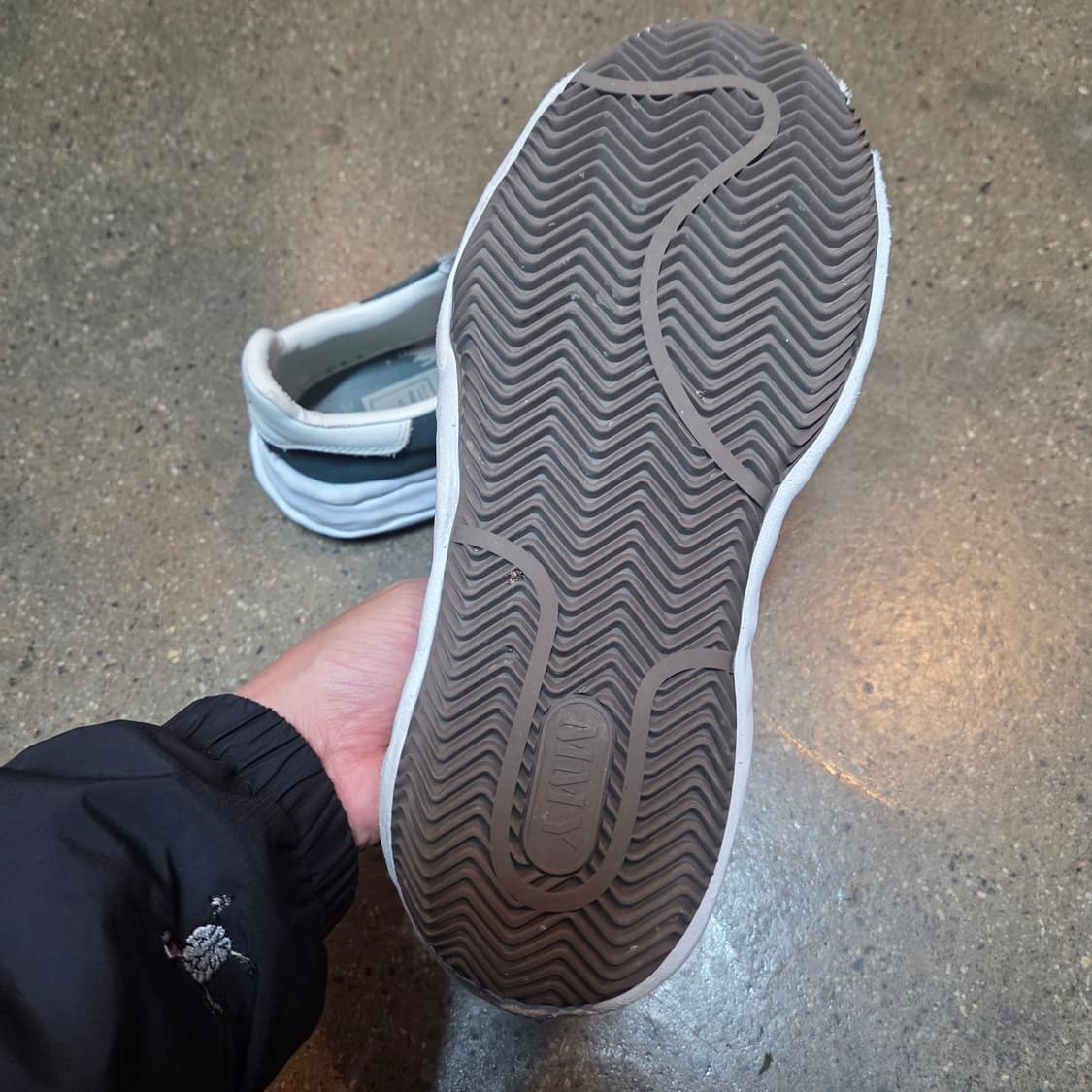 메종 미하라 야스히로 x 오딧세이 블레이키 OG 솔 캔버스 스니커즈 43 상품이미지3