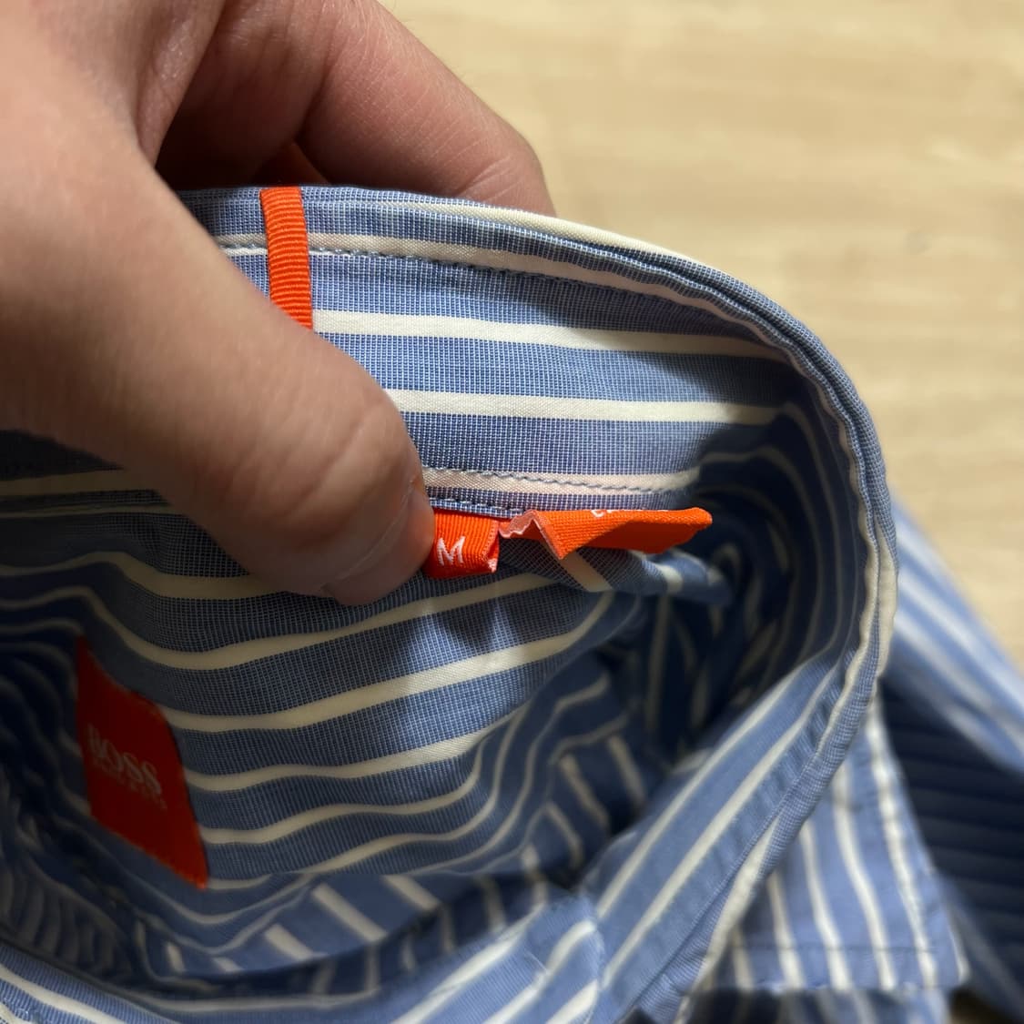 휴고보스 스트라이프 셔츠 상품이미지5