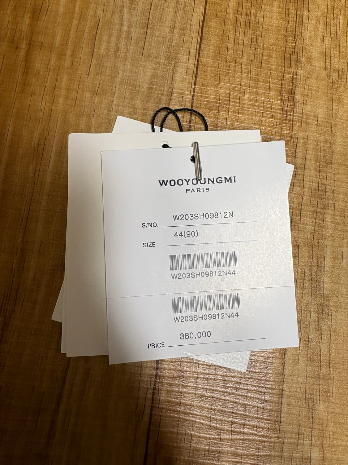 [44] 우영미 백로고 셔츠 상품이미지8