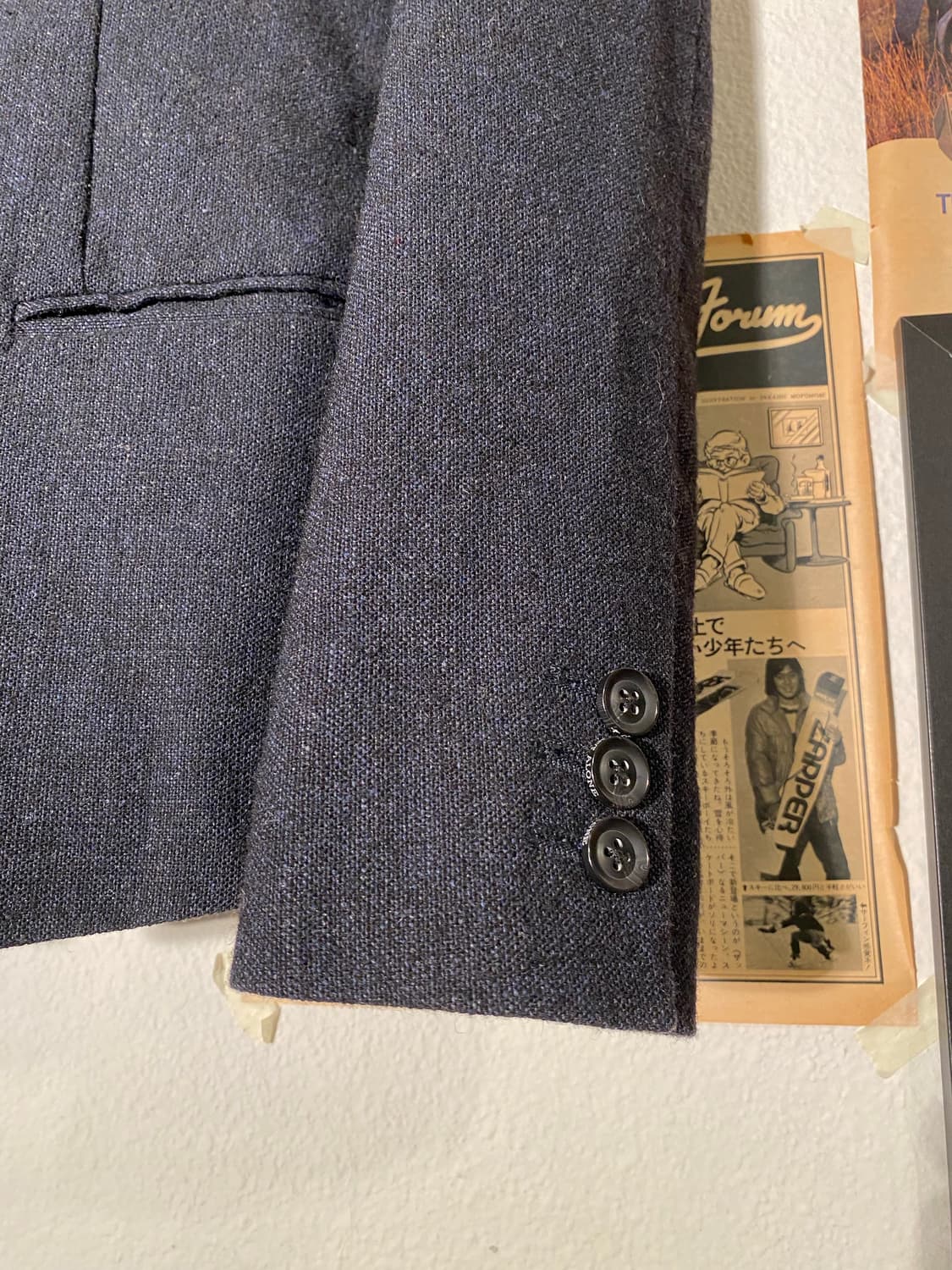 NO ID 나폴레옹 테일러드 자켓 상품이미지4