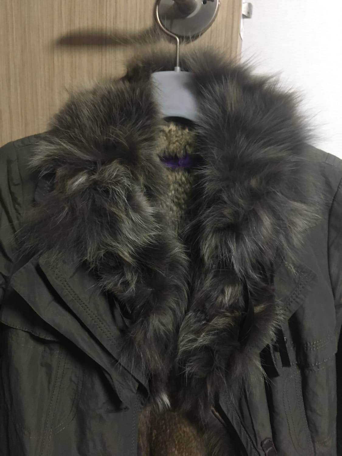 쉬즈미스 빈티지 퍼 사파리 자켓 상품이미지3