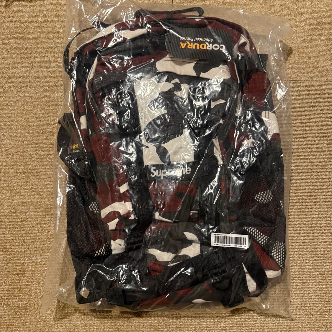 슈프림 백팩 레드 카모 - 26SS 상품이미지2