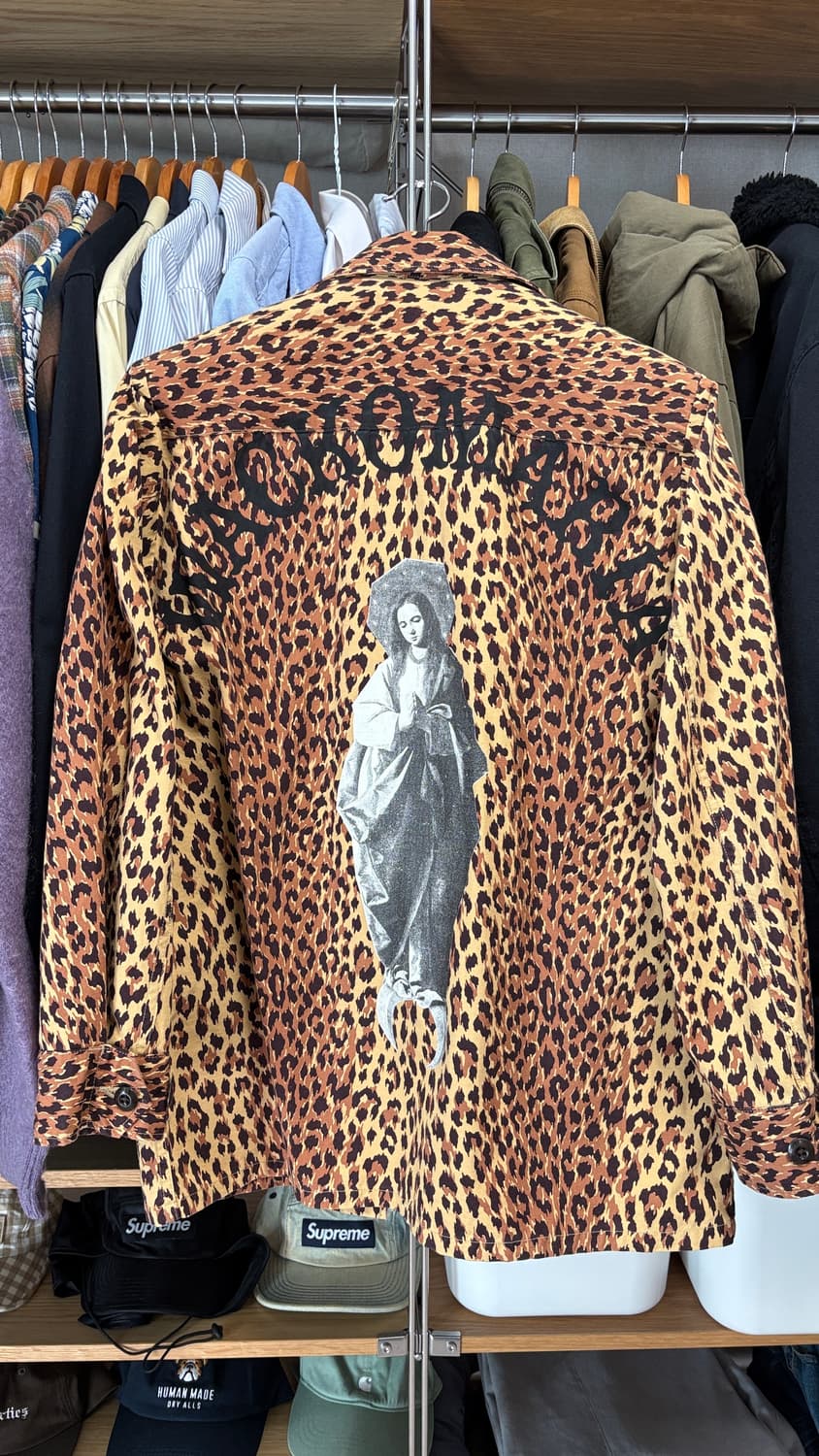 와코마리아 퍼티그 자켓 레오파드 M 상품이미지1