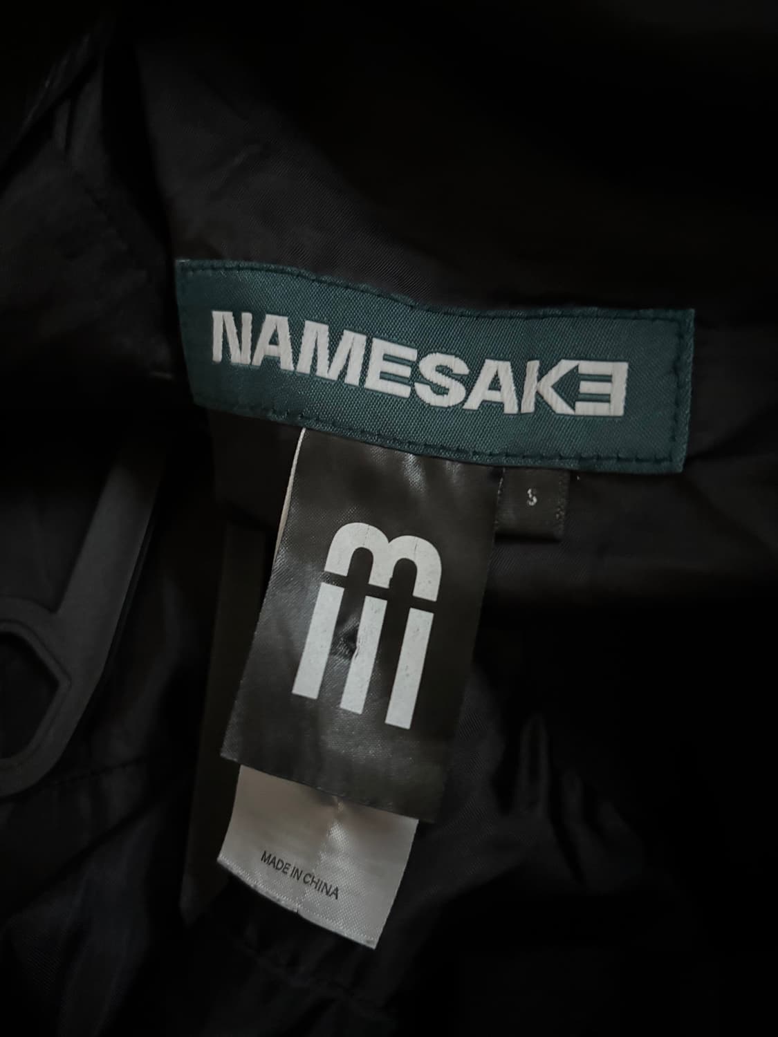 [S] NAMESAKE 네임세이크 캐럿 와이드 유로픽 트라우저 상품이미지8