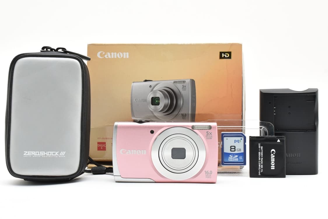 벛꽃색🌸민트급 캐논 파워샷 A2600 핑크디카 풀박스 상품이미지1